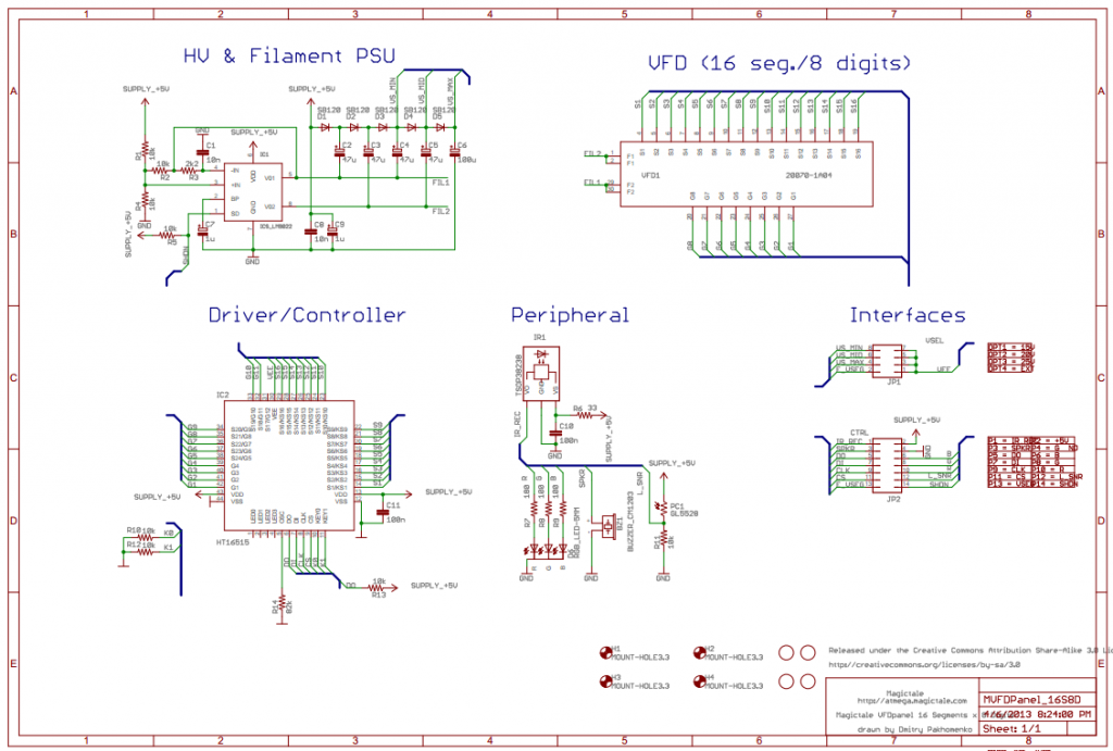 MVFD Panel 16S8D Circut Diagram Rev.1.0
