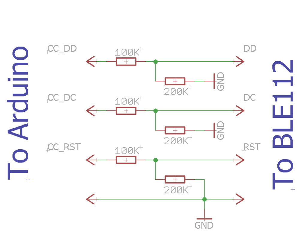 Arduino BLE112 Level Converter Simplified Interface